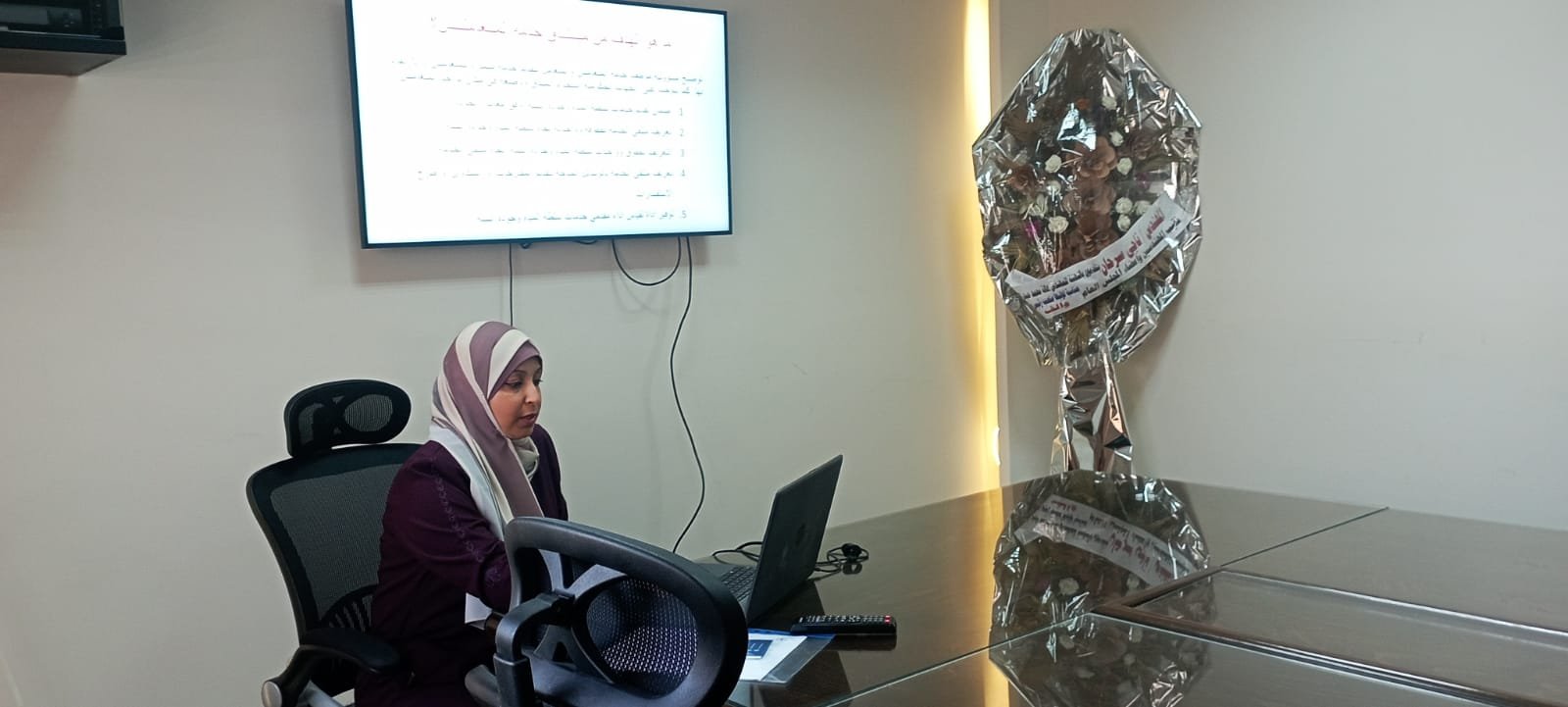 اجتماع حول مناقشة ميثاق متلقي الخدمة1