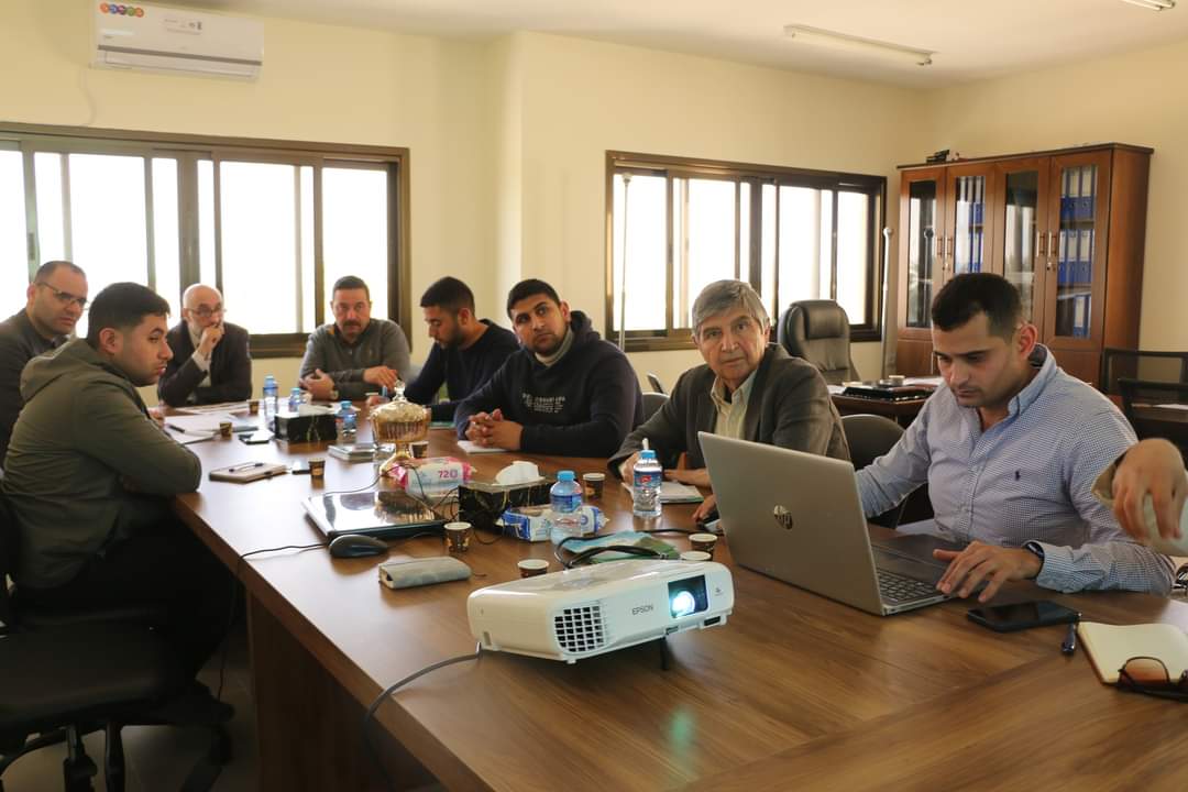 انعقاد اجتماع للجنة اعادة تشجير وادي غزة