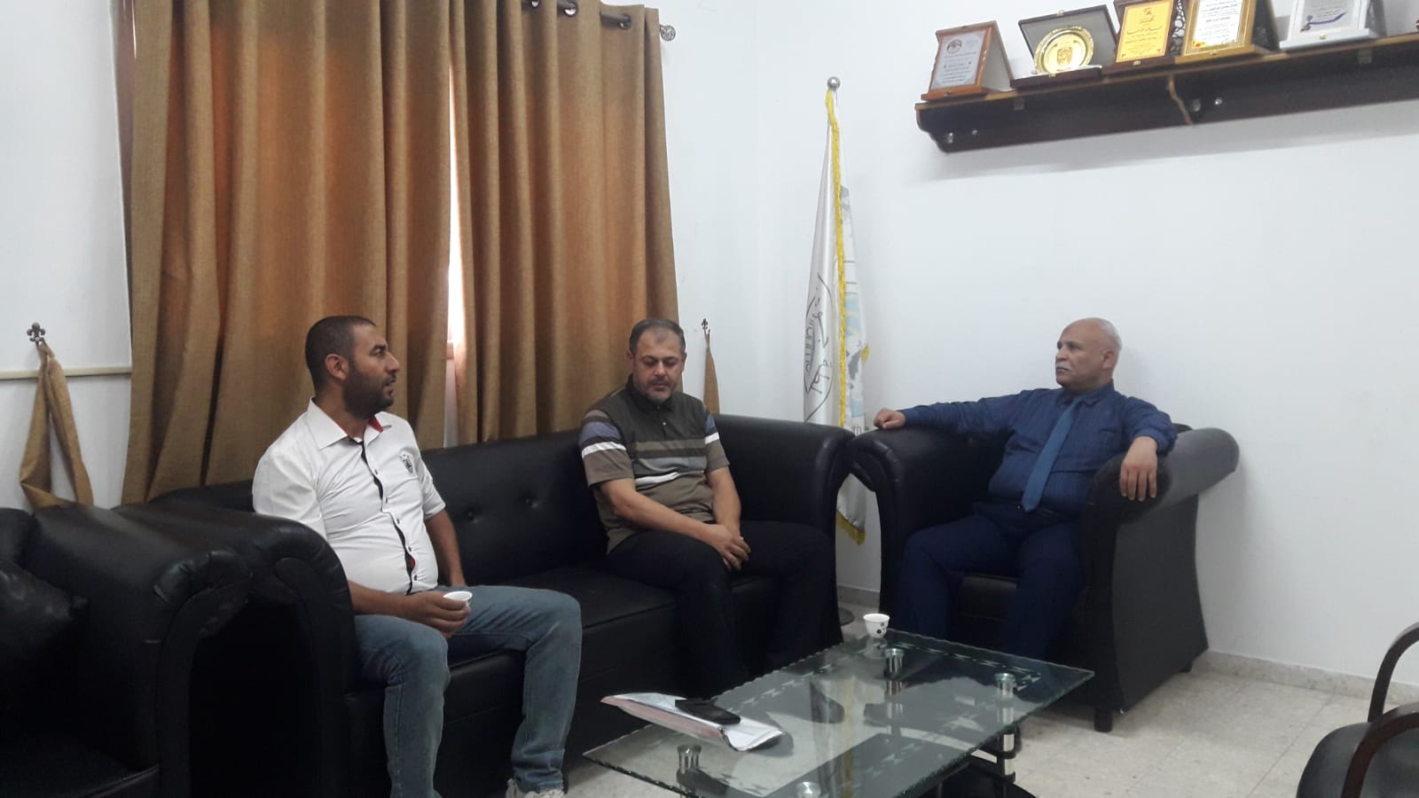 خلال زيارة ترحيبية لسلطة المياه وجودة البيئة د.يوسف ابراهيم : البيئة الفلسطينية لها خصوصية مميزة